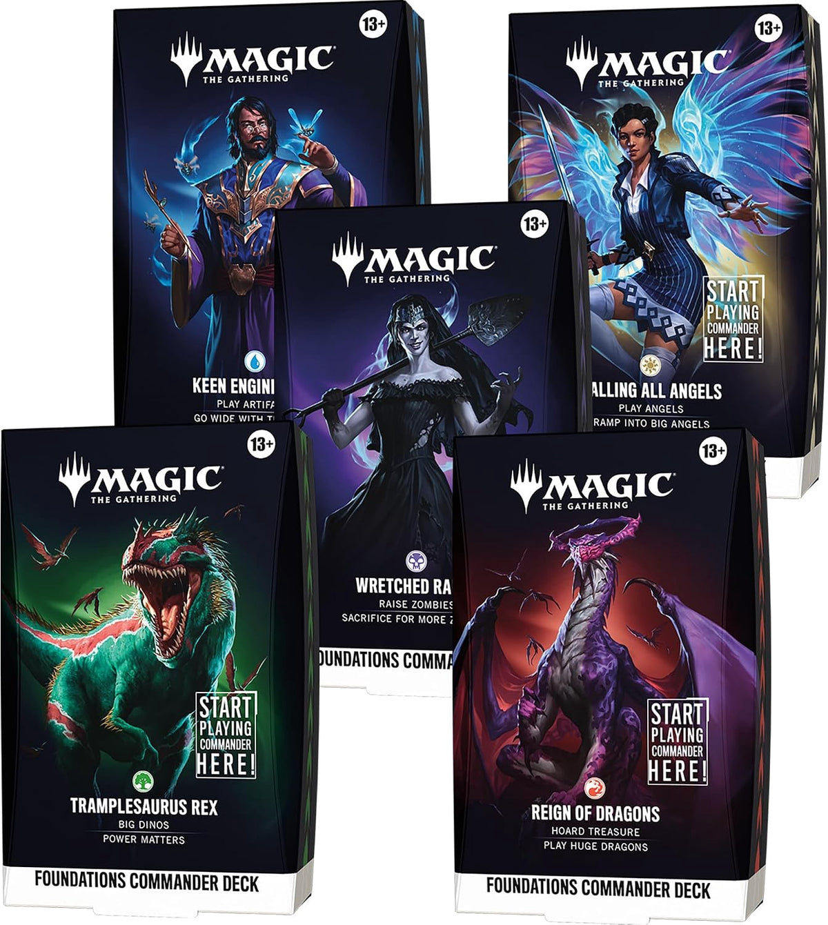 MTG Foundations Commander Deck Bundle (EN)