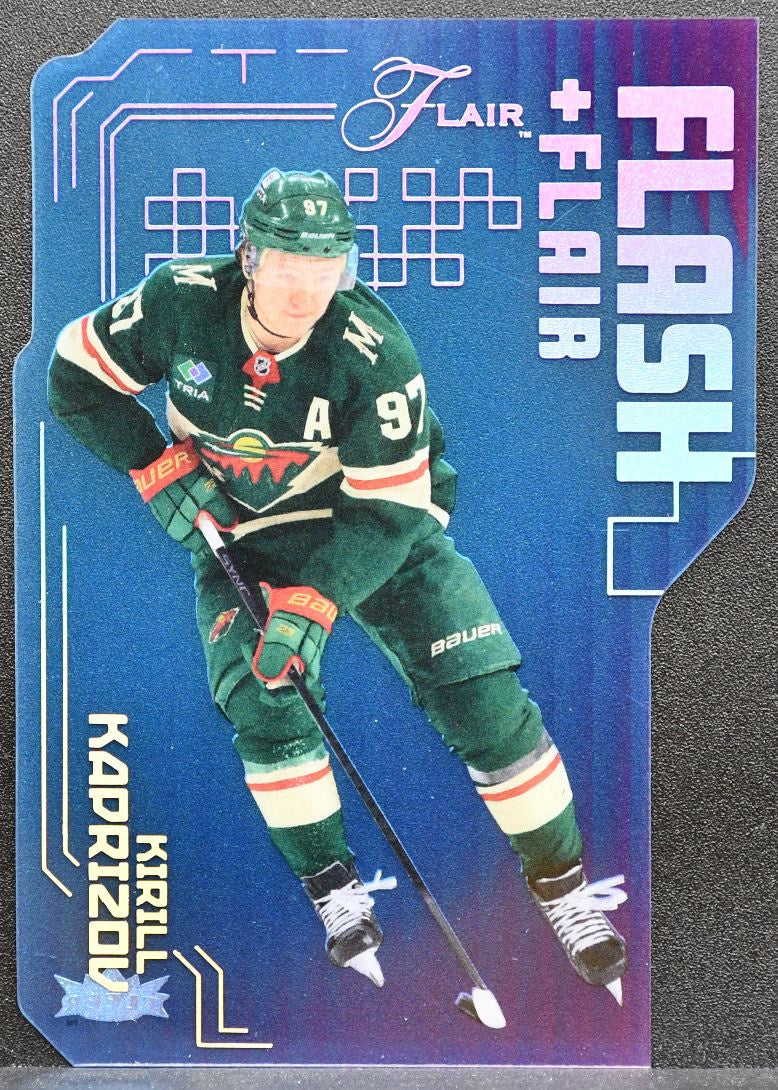 2025-26 Flair Flash and Flair (Flash) Kirill Kaprizov FLASH-5 Wilds 0221