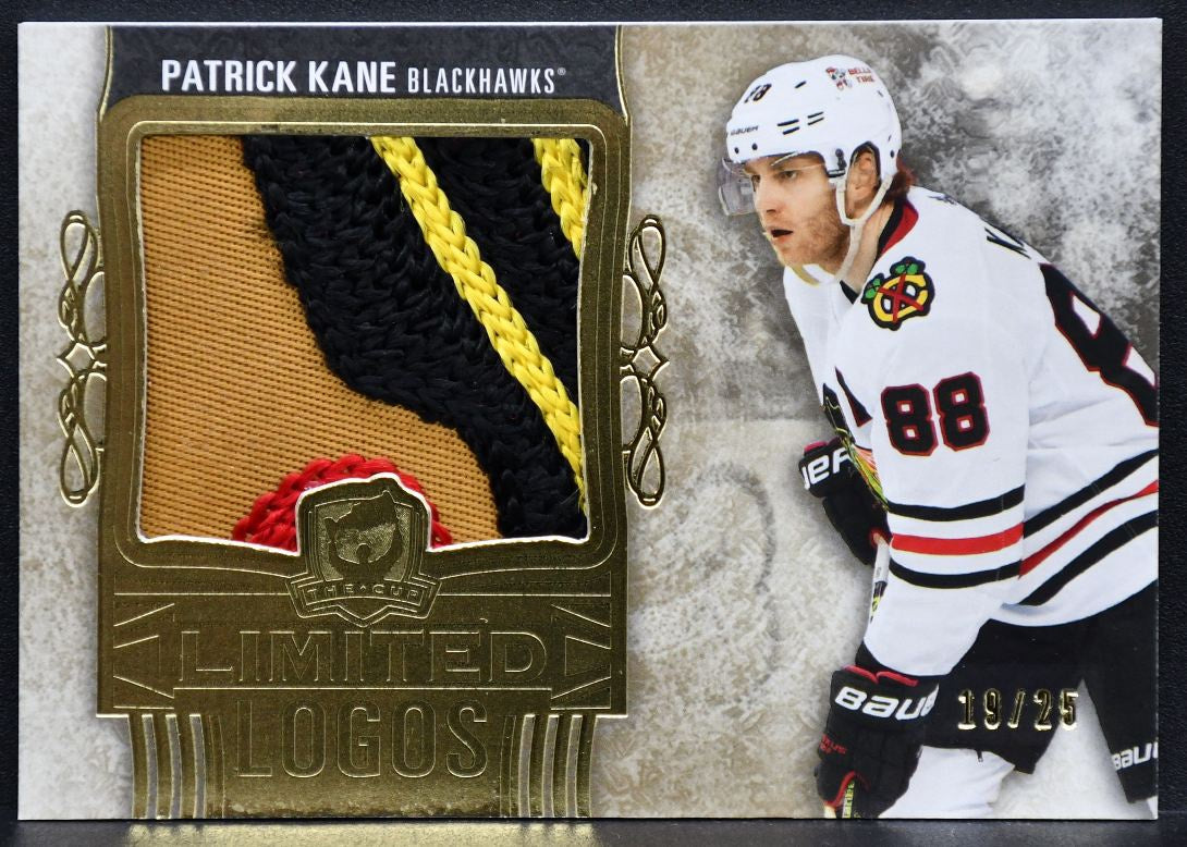 2022-23 UD The Cup Limited Logos Patrick Kane LL-PK Chicago Blackhawks 19/25