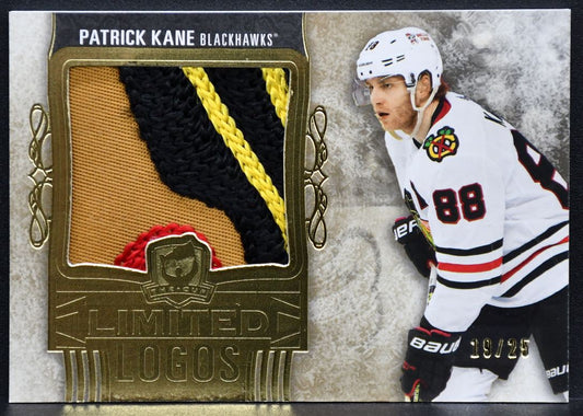 2022-23 UD The Cup Limited Logos Patrick Kane LL-PK Chicago Blackhawks 19/25