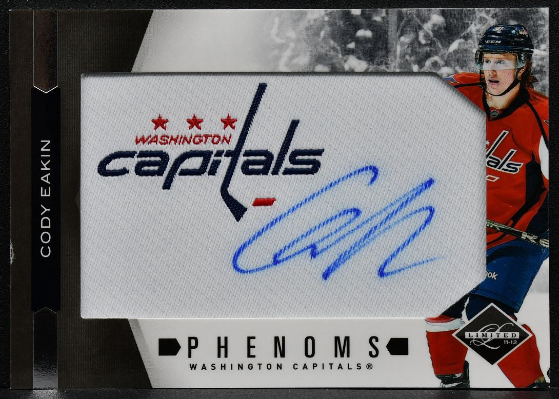 2011-12 Panini Limited Phenoms Cody Eakin 244 RC Auto 226/299 Patch 9996