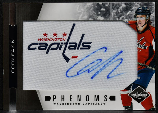 2011-12 Panini Limited Phenoms Cody Eakin 244 RC Auto 226/299 Patch 9996