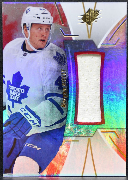 2016-17 SPx Red Jersey Morgan Rielly 44 Toronto Maple Leafs Jersey 3222