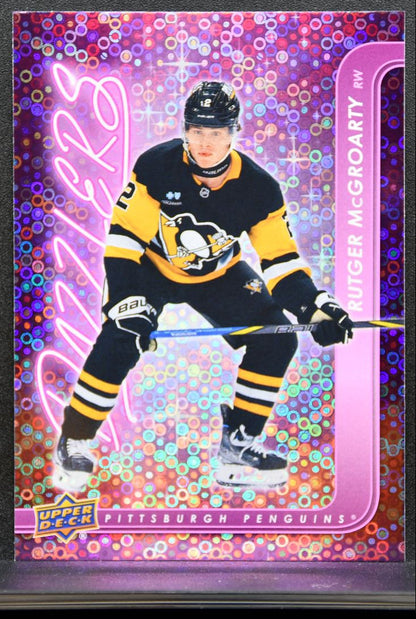 2024-25 Upper Deck Extended Series Dazzlers Rutger McGroarty Penguins 7979
