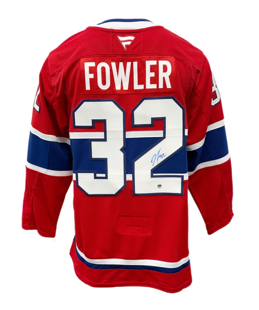Jacob Fowler Autographed fanatic Premium Jersey