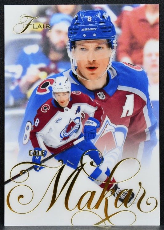 2025-26 Flair Cale Makar 29 Colorado Avalanche 4391