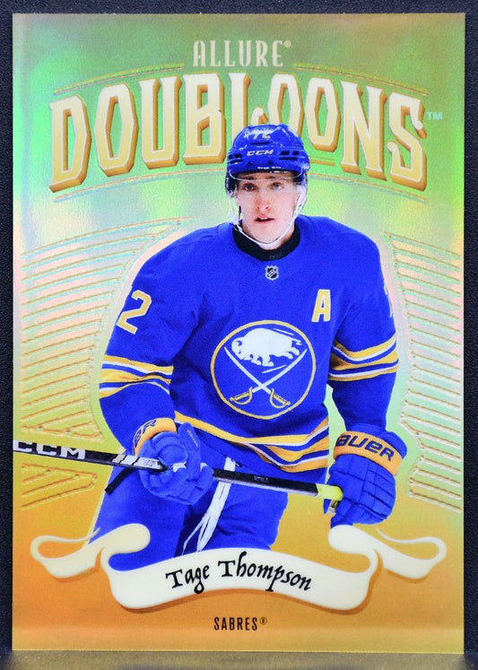 2025-26 Upper Deck Allure Doubloons Tage Thompson DB-38 Buffalo Sabres 1442