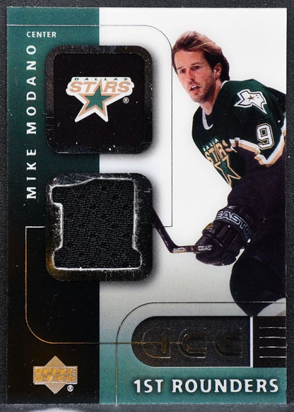2001-02 Upper Deck Ice First Rounders Mike Modano F-MM Dallas Stars Jersey 5456