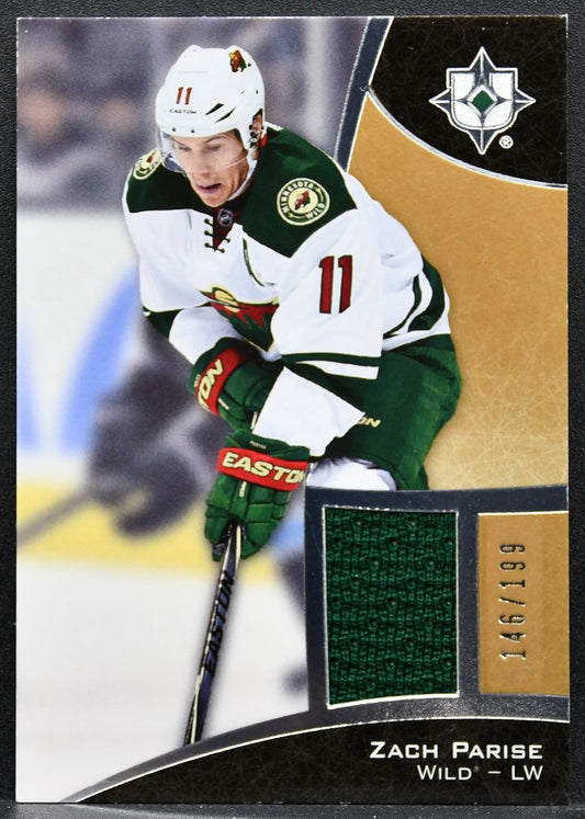 2015-16 Upper Deck Ultimate Collection Zach Parise 36 Wild 146/199 Jersey 1825