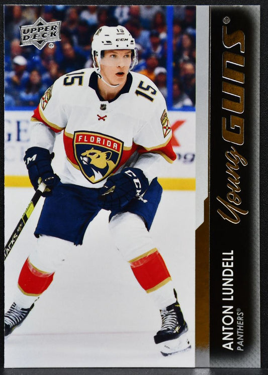 2021-22 Upper Deck Series 2 Young Guns Anton Lundell 489 Florida Panthers RC 3841
