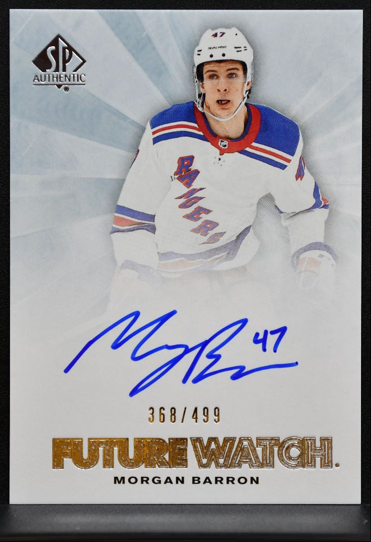 2021-22 SP Authentic 2011-12 Retro Future Watch Auto Barron RC Auto 368/499 2782