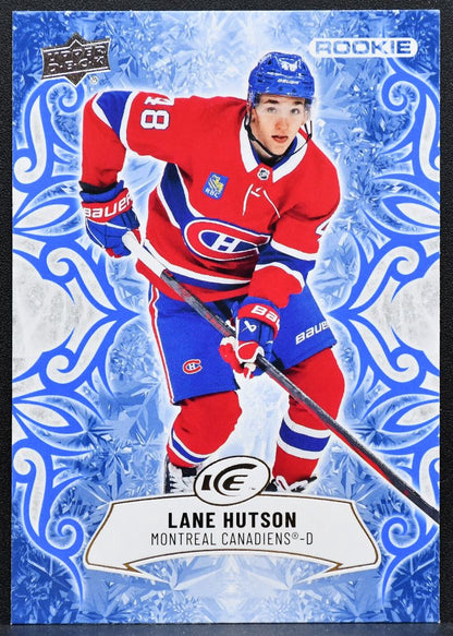 2024-25 Upper Deck Ice Rookie Lane Hutson 133 Montreal Canadiens RC 0061