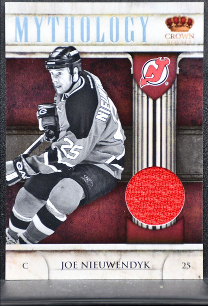 2011-12 Panini Crown Royale Mythology Jersey Joe Nieuwendyk Devils Jersey 3093
