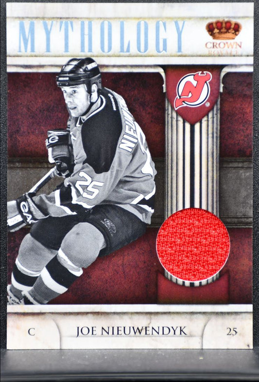 2011-12 Panini Crown Royale Mythology Jersey Joe Nieuwendyk Devils Jersey 3093