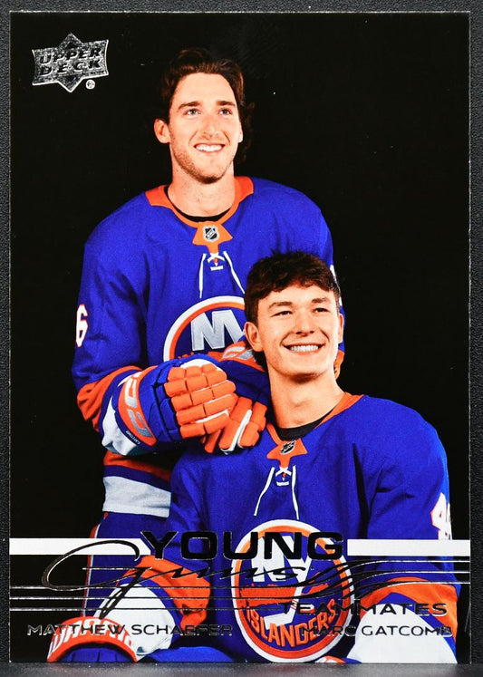 25-26 UD Series 2 Young Guns Teammates Schaefer Gatcomb 499 Islanders Islanders 9355