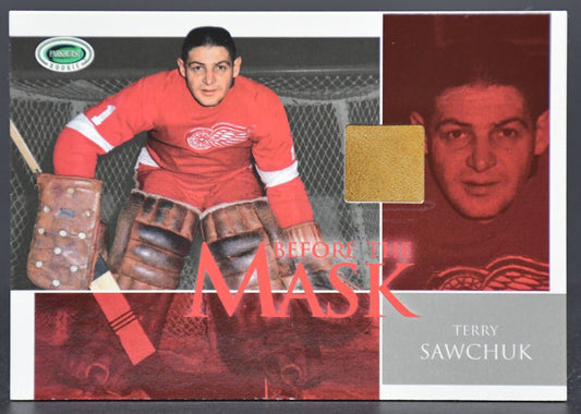 2003-04 In The Game Parkhurst Before The Mask Terry Sawchuk BTM-11 Goalie Pad