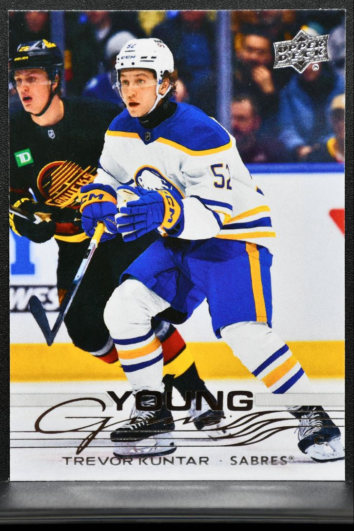 2025-26 Upper Deck Extended Series Young Guns Trevor Kuntar 704 Sabres RC 3314