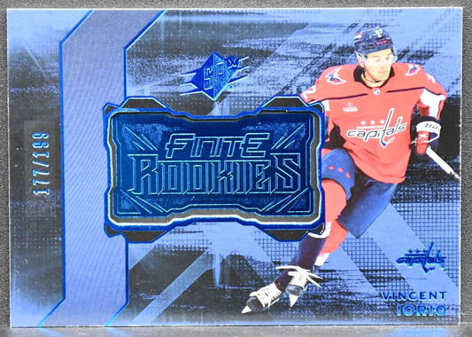 2023-24 SPx Finite Rookies Blue Vincent Iorio F-48  RC 177/199