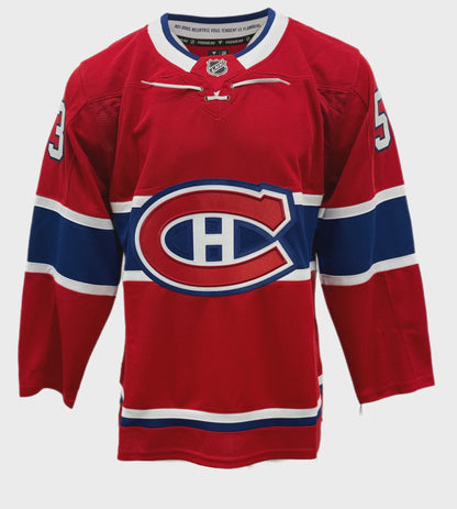 Noah Dobson Autographed Montreal Canadiens Fanatics Premium Jersey