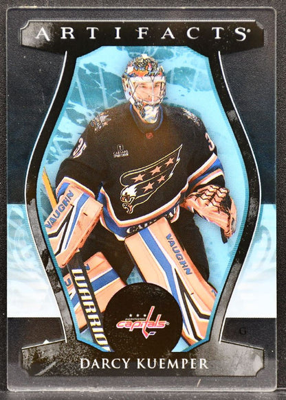 2023-24 Upper Deck Artifacts Clear Cut Darcy Kuemper 145 Washington Capitals 3346