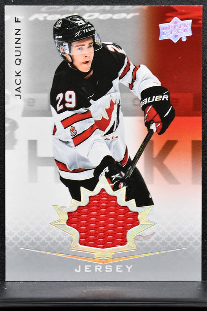 2021-22 UD Team Canada Juniors Jack Quinn 74 Jersey 3750