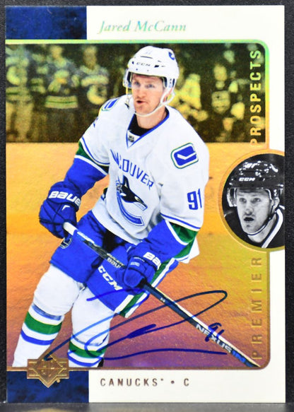 2015-16 SP Authentic 1995-96 Retro Gold Autographs Jared McCann RC Auto 5061