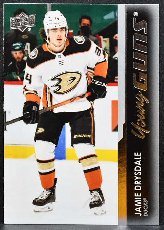 2021-22 Upper Deck Series 1 Young Guns Jamie Drysdale 205 Anaheim Ducks RC 5558