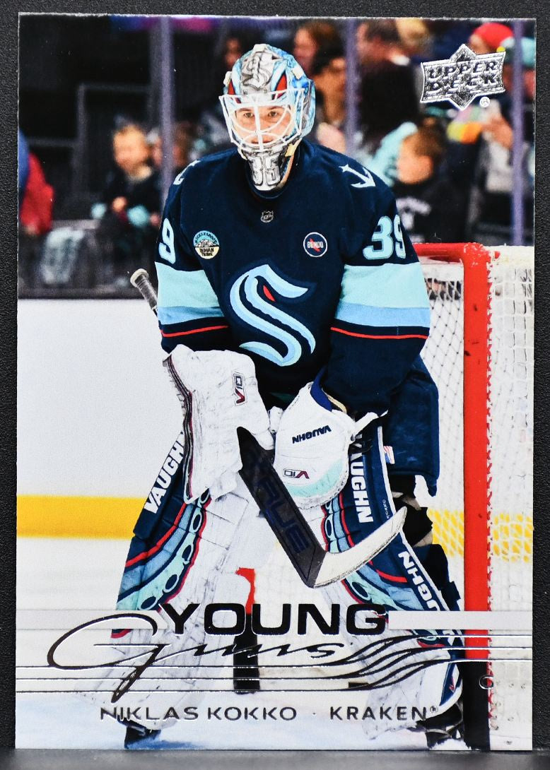 2025-26 Upper Deck Series 1 Young Guns Niklas Kokko 220 Seattle Kraken RC 7498