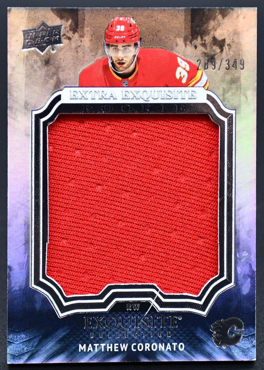 2023-24 UD Exquisite Collection Extra Exquisite Rookie Coronato RC /349 Jersey