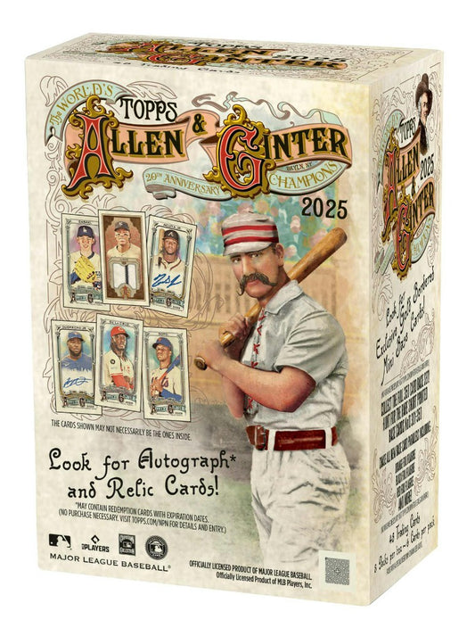 Topps Allen & Ginter Baseball Value Box 2025