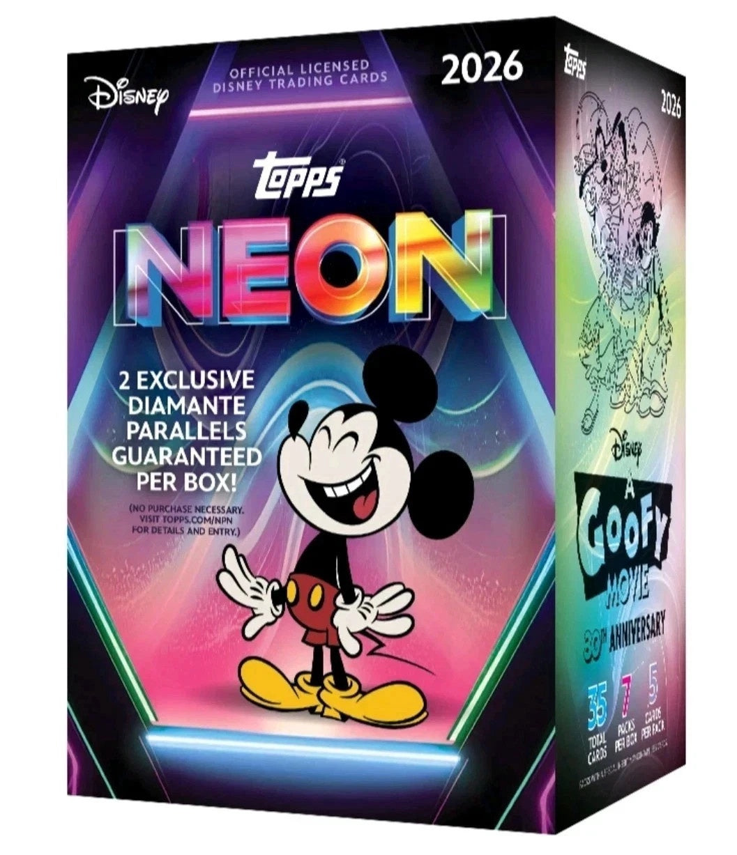 Topps Disney 2025 Neon Value Box