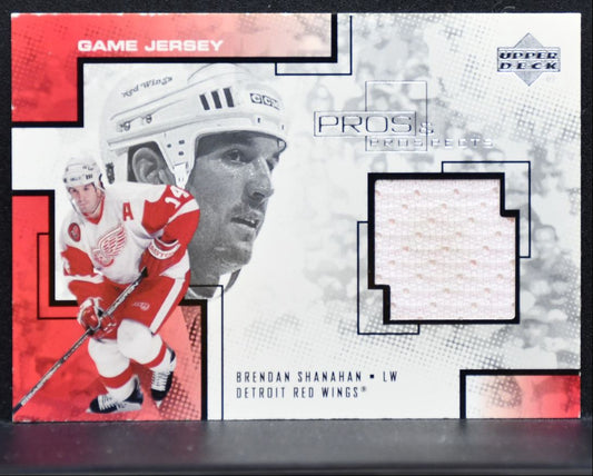 2001-02 Upper Deck Pros & Prospects Jersey Brendan Shanahan Jersey 2356