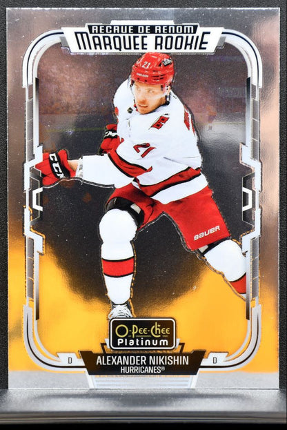 2025-26 O-Pee-Chee Platinum Marquee Rookie Alexander Nikishin Hurricanes RC 2157