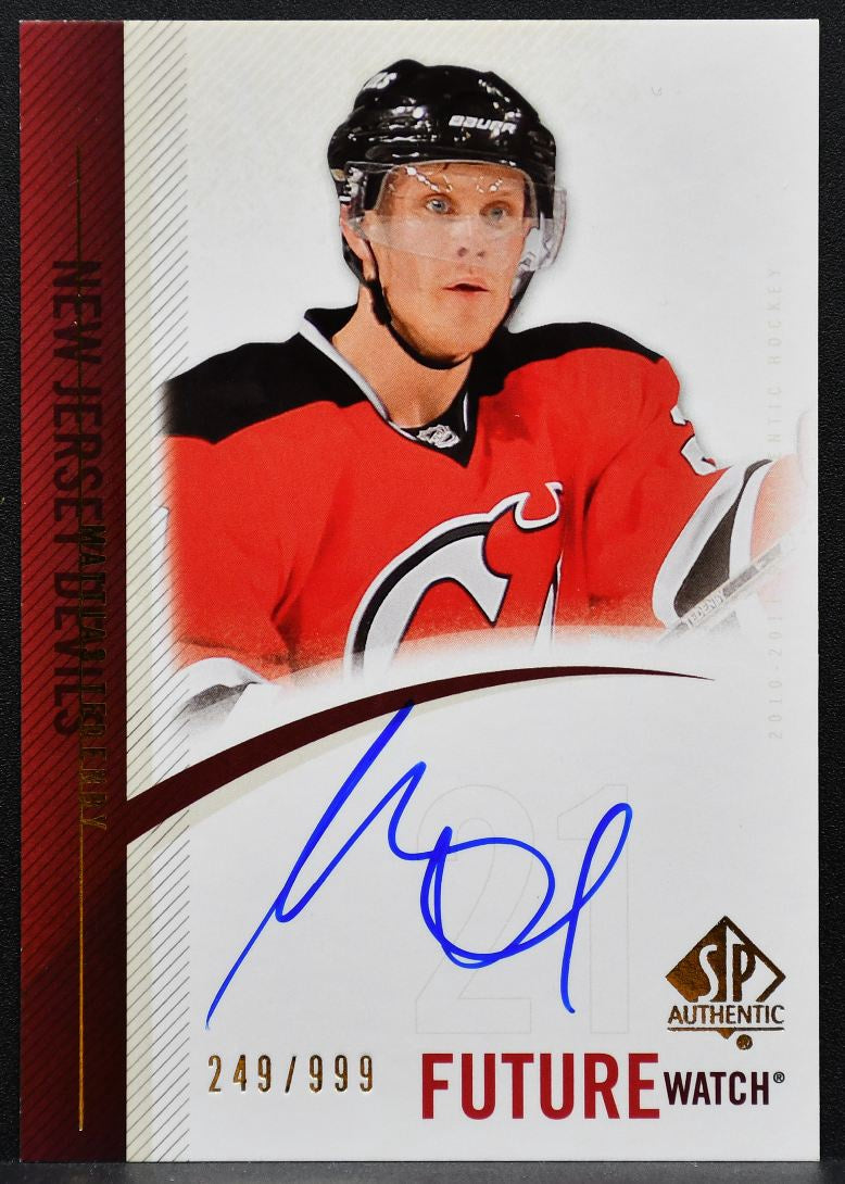 2010-11 SP Authentic Future Watch Auto Mattias Tedenby RC Auto 249/999 8865