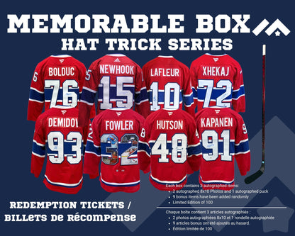 Memorable Box Hat Trick - Montreal Canadiens Edition SERIES 5
