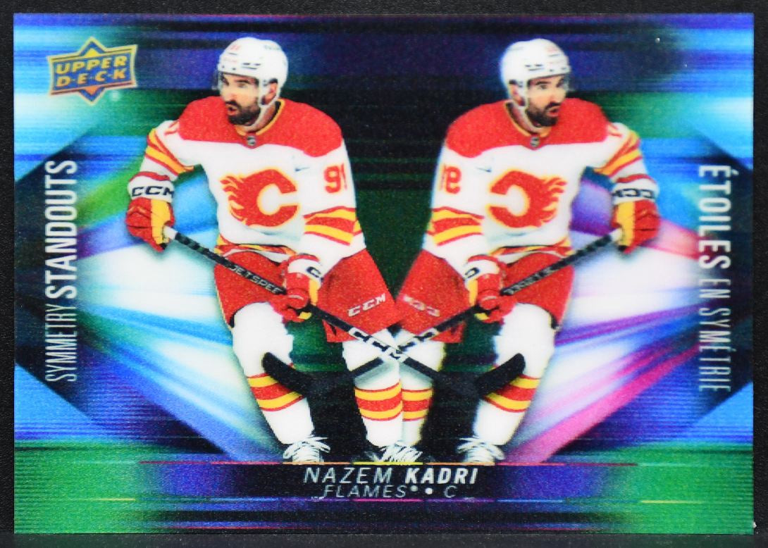 2023-24 Upper Deck Tim Hortons Symmetry Standouts Nazem Kadri 3D-3 Flames 6955