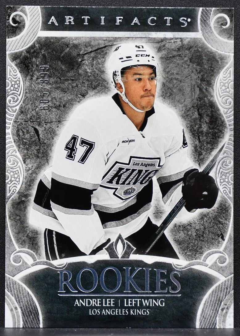 2024-25 UD Artifacts Rookies Silver Andre Lee 214 Los Angeles Kings RC 605/899 8335