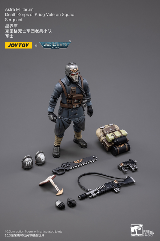 Astra Militarum Death Korps of Krieg Veteran Squad Sergeant