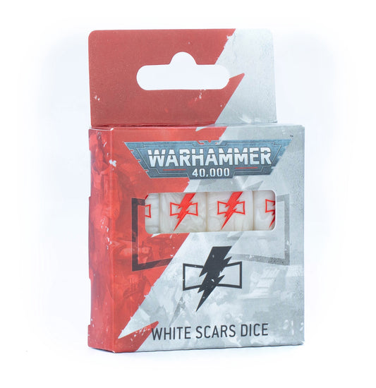 White Scars Dice (PRE ORDER) (RELEASE OCTOBER 25)