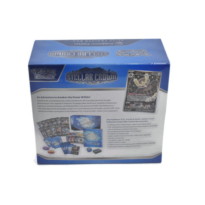 Pokémon TCG SEALED STELLAR CROWN Pokemon Center ETB Elite Trainer Box New