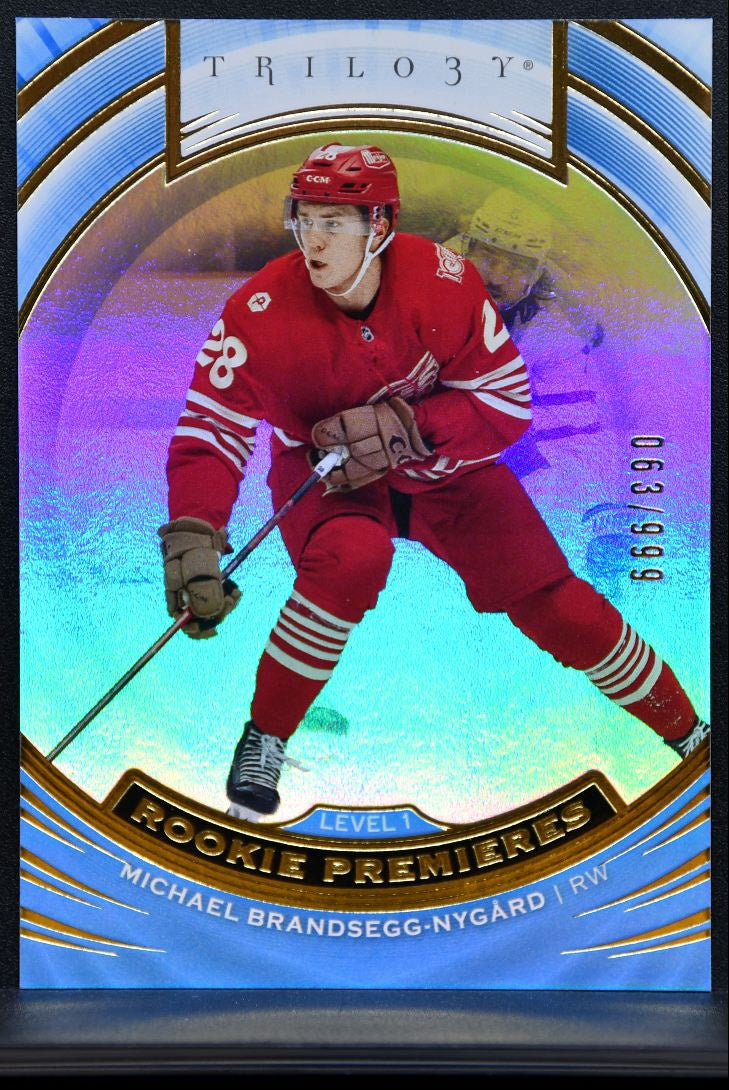 2025-26 UD Extended Series Trilogy Premieres Brandsegg-Nygard RC 063/999 0368