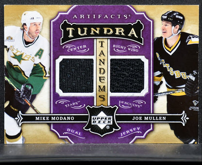 2007-08 UD Artifacts Tundra Tandems Metallic Purple Modano/Mullen 8786