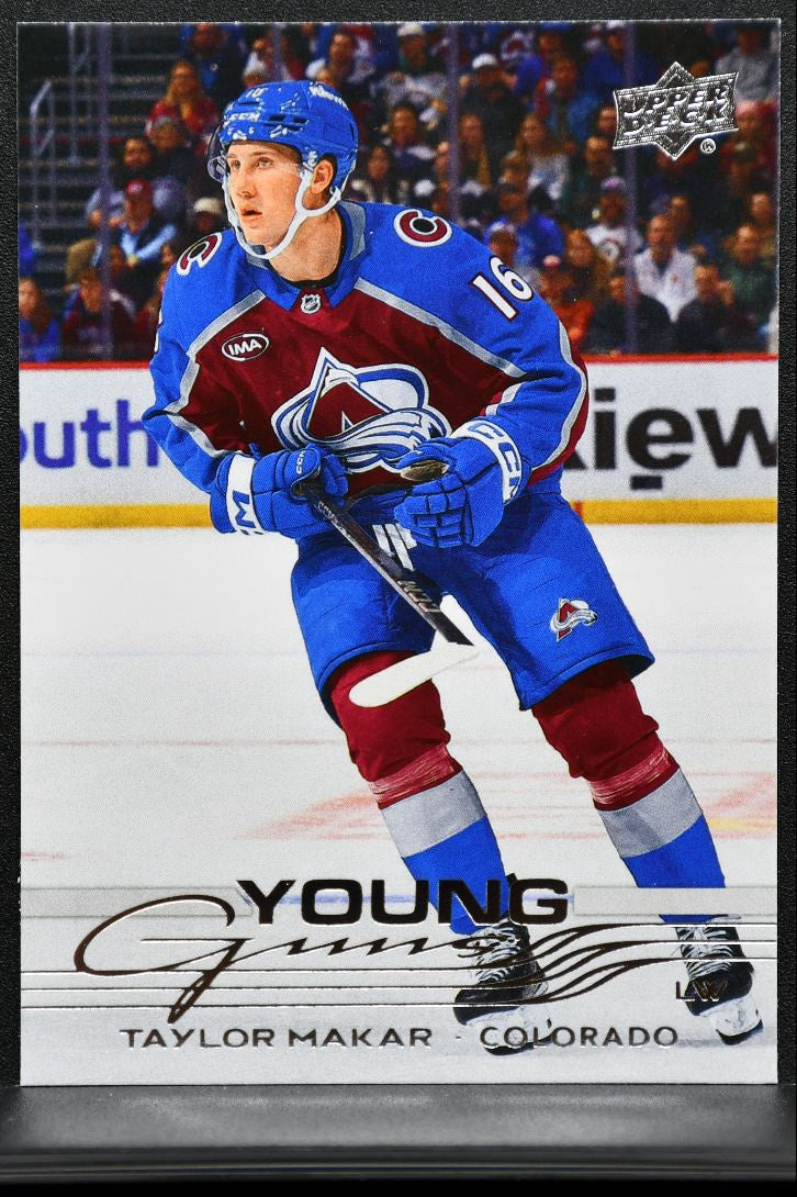 2025-26 Upper Deck Extended Series Young Guns Taylor Makar 706 Avalanche RC 3253