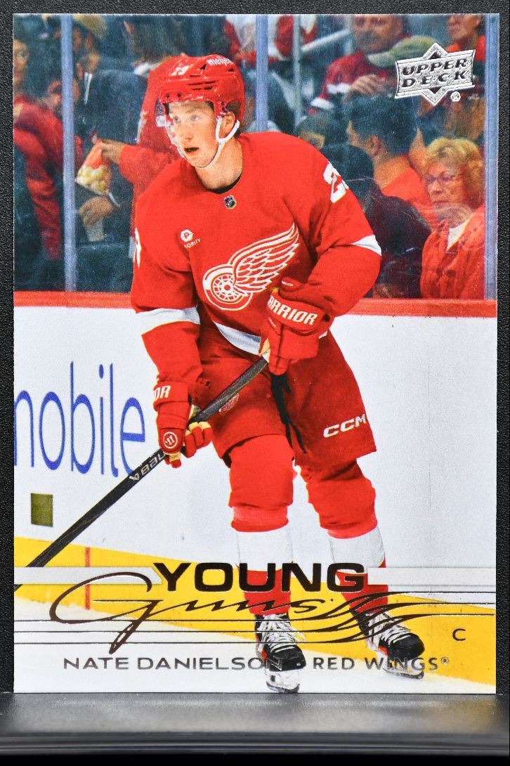2025-26 Upper Deck Extended Series Young Guns Nate Danielson Red Wings RC 3291