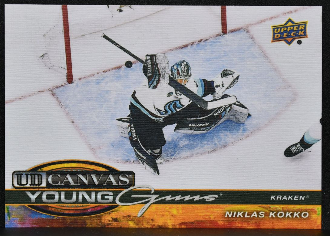 2025-26 UD Series 1 UD Canvas Young Guns Niklas Kokko C-99 Seattle Kraken RC 5425