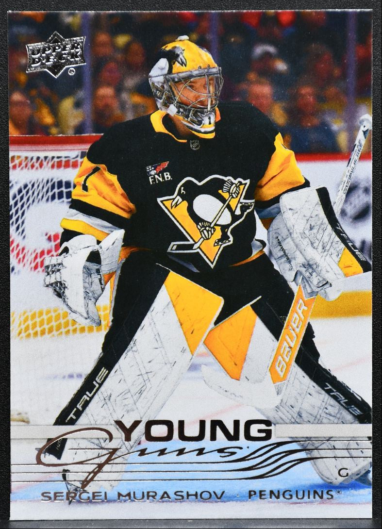 2025-26 Upper Deck Extended Series Young Guns Sergei Murashov Penguins RC 4281