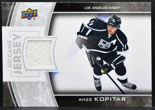 2013-14 Upper Deck Game Jerseys Anze Kopitar GJ-AK Los Angeles Kings Jersey 4606