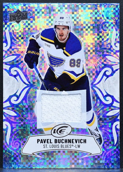 2024-25 Upper Deck Ice Jersey Pavel Buchnevich 24 St. Louis Blues Jersey 6163