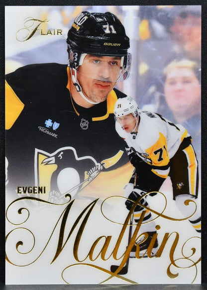 2025-26 Flair Evgeni Malkin 100 Pittsburgh Penguins 5480