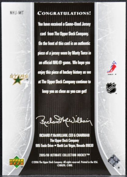 2005-06 UD Ultimate Collection National Heroes Jerseys Turco /225 Jersey 6324